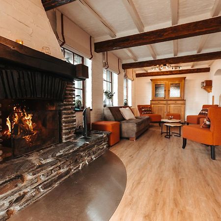 Le Grand Cerf 25 Pers, Malmedy- Chalet Rustique, Jardin Exteriér fotografie