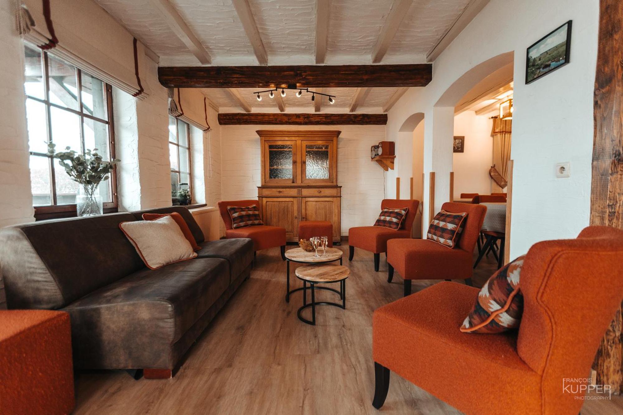 Le Grand Cerf 25 Pers, Malmedy- Chalet Rustique, Jardin Exteriér fotografie